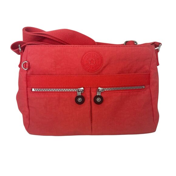 Kipling Angie Crossbody Shoulder Bag Purse Adjustable Strap Pink - Picture 1 of 8